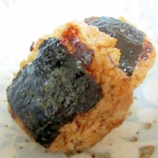豚肉とレンコンの塩糀海苔バーグ
